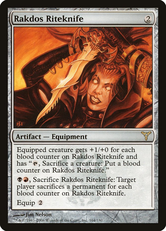 Rakdos Riteknife [Dissension] - Devastation Store | Devastation Store