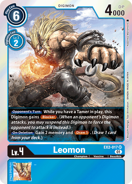Leomon [EX2-017] [Digital Hazard] | Devastation Store