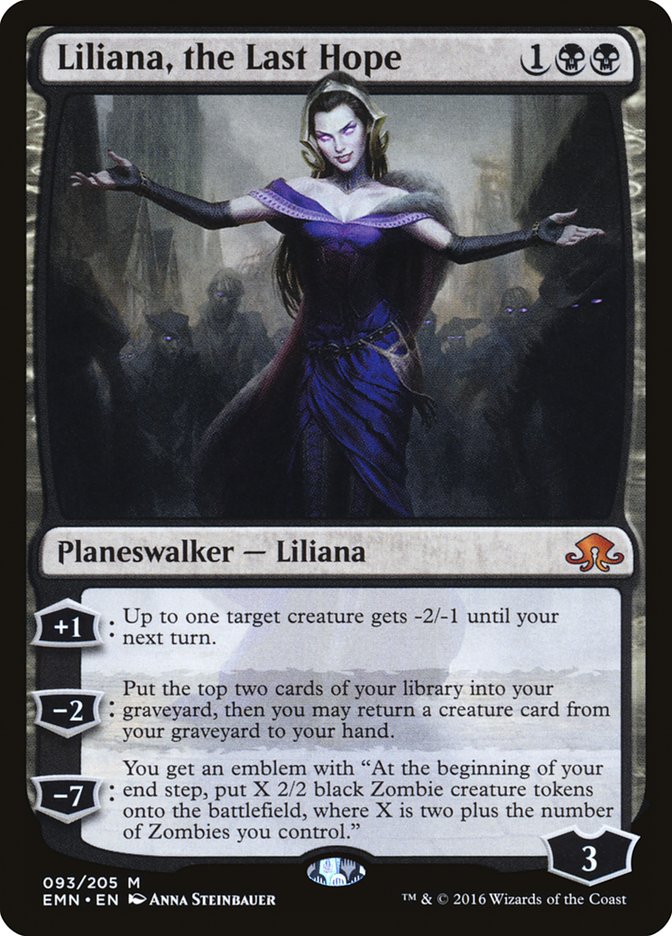 Liliana, the Last Hope [Eldritch Moon] | Devastation Store