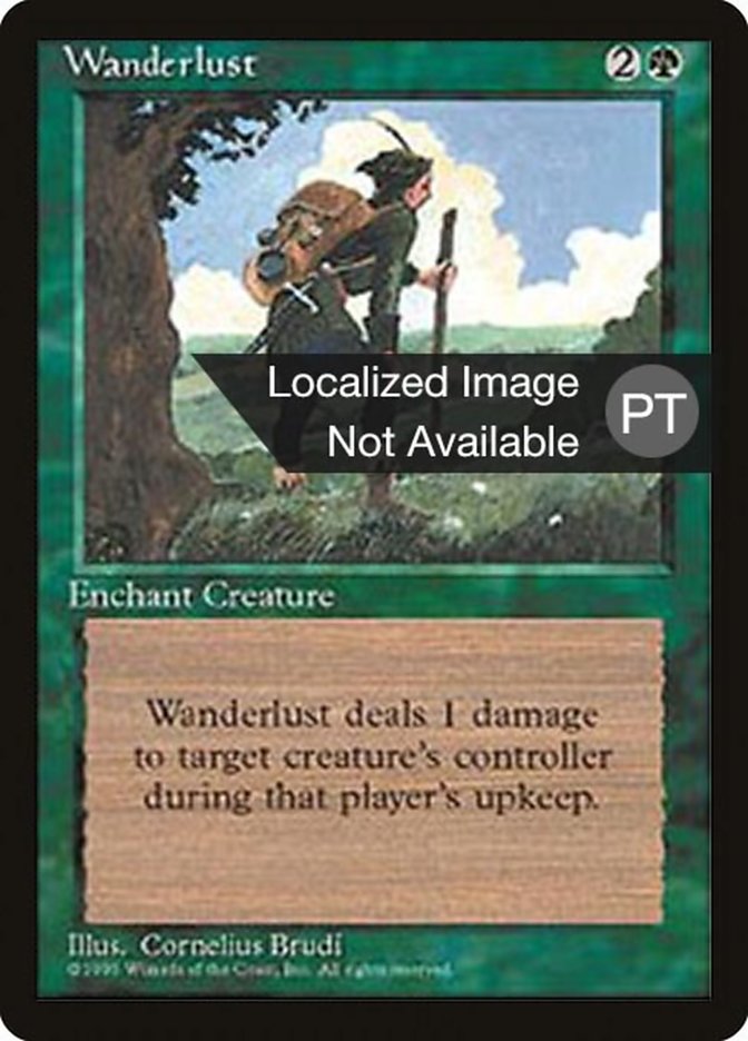 Wanderlust [Fourth Edition (Foreign Black Border)] | Devastation Store