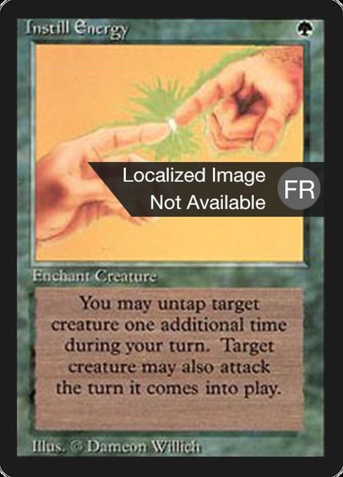 Instill Energy [Foreign Black Border] | Devastation Store