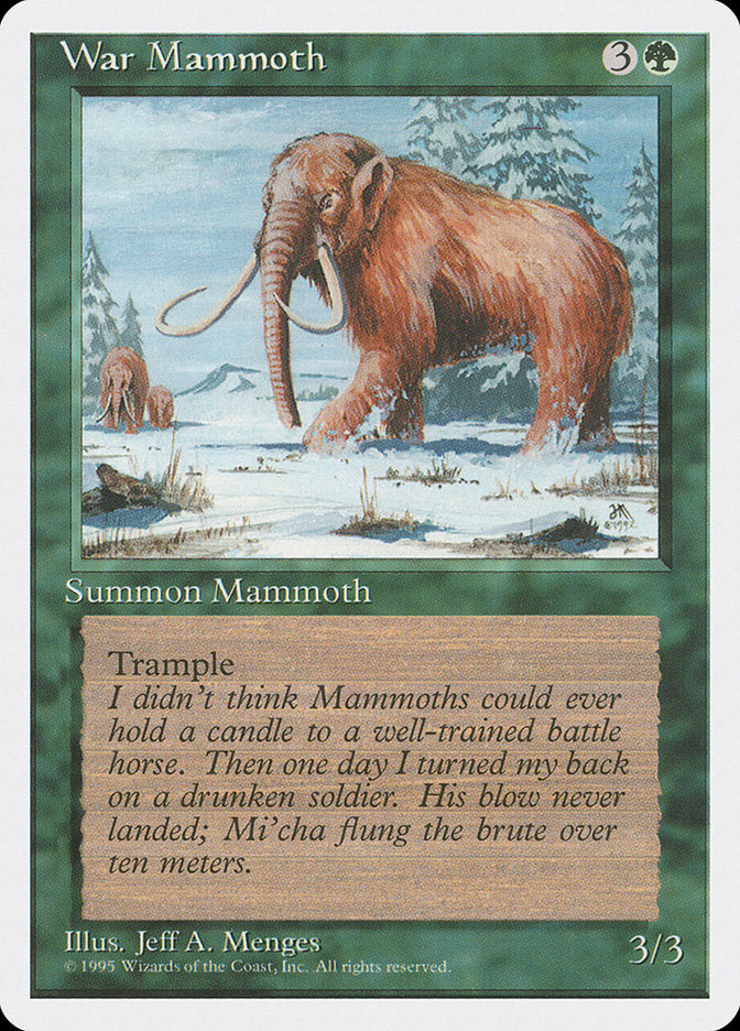 War Mammoth [Fourth Edition] - Devastation Store | Devastation Store