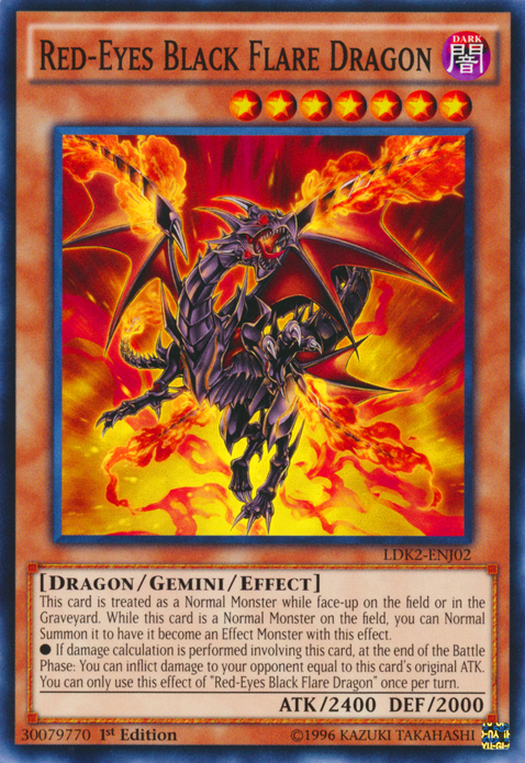 Red-Eyes Black Flare Dragon [LDK2-ENJ02] Common | Devastation Store
