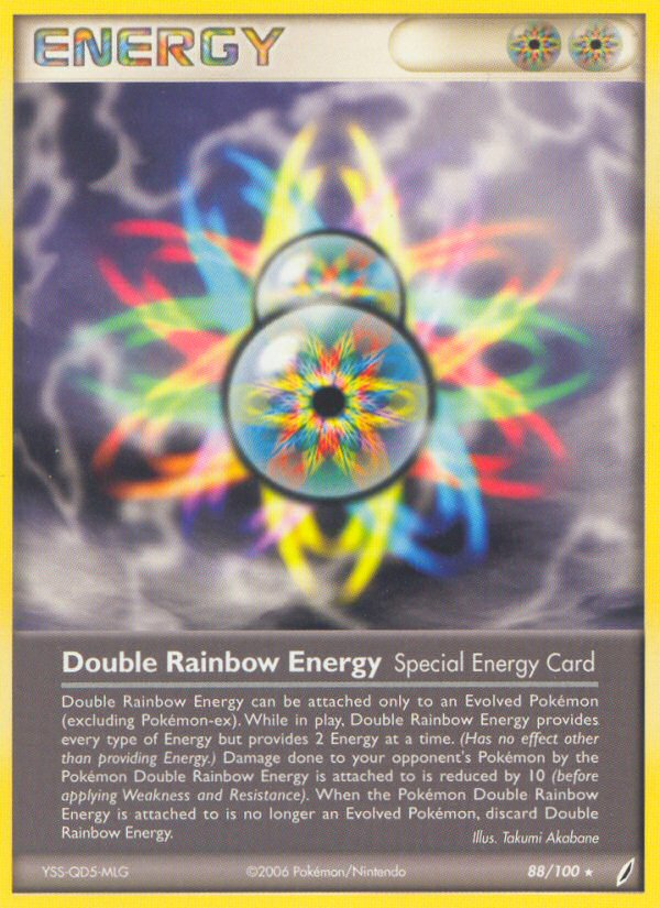 Double Rainbow Energy (88/100) [EX: Crystal Guardians] | Devastation Store