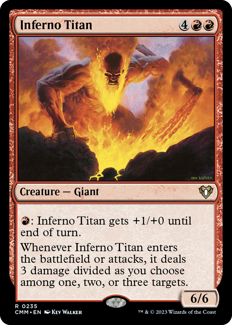Inferno Titan [Commander Masters] | Devastation Store