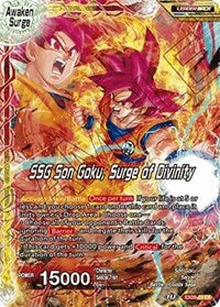 Super Saiyan Son Goku // SSG Son Goku, Surge of Divinity [EX09-03] | Devastation Store