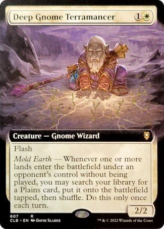 Deep Gnome Terramancer (Extended Art) [Commander Legends: Battle for Baldur's Gate] | Devastation Store