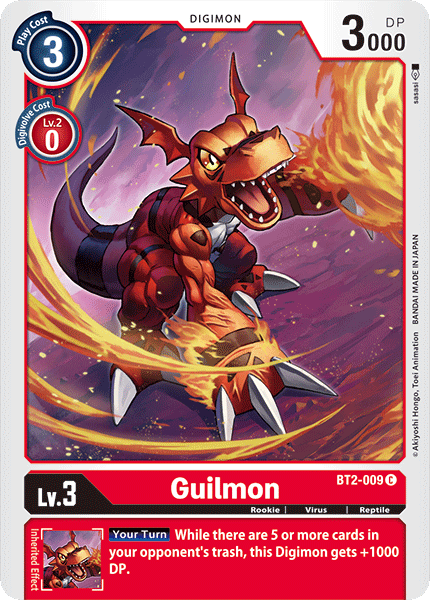 Guilmon [BT2-009] [Release Special Booster Ver.1.0] | Devastation Store