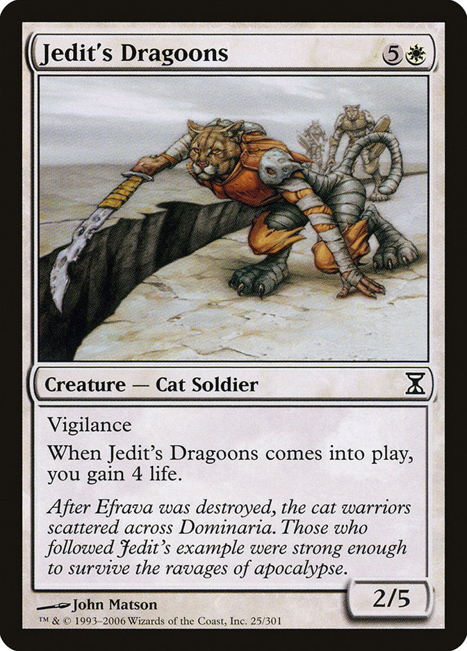 Jedit's Dragoons [Time Spiral] | Devastation Store