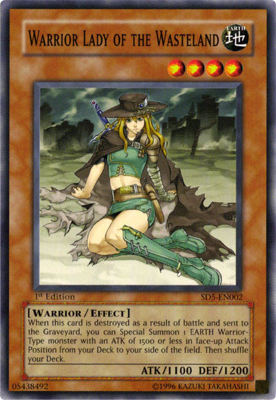Warrior Lady of the Wasteland [SD5-EN002] Common | Devastation Store