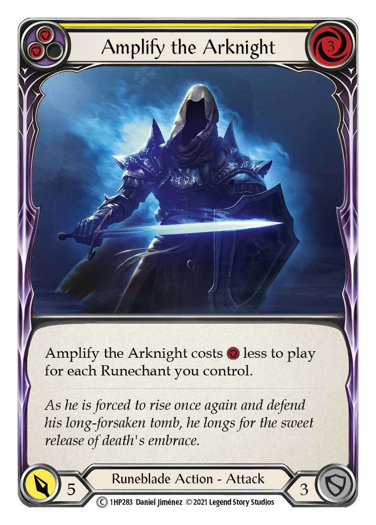 Amplify the Arknight (Yellow) [1HP283] | Devastation Store