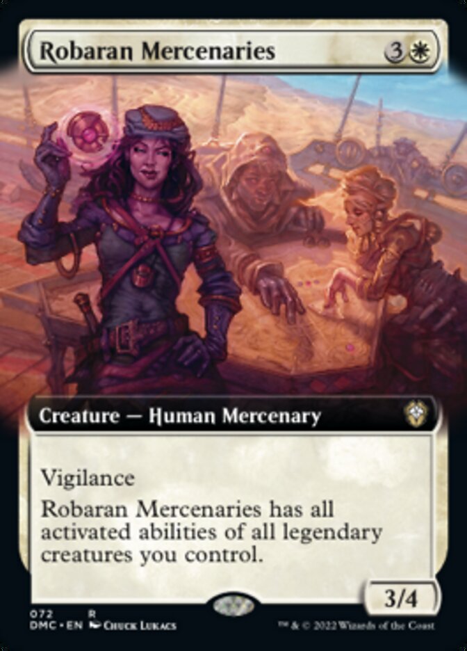Robaran Mercenaries (Extended Art) [Dominaria United Commander] | Devastation Store