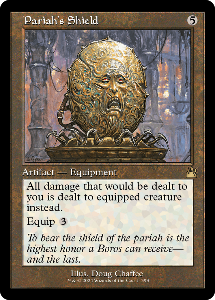 Pariah's Shield (Retro Frame) [Ravnica Remastered] | Devastation Store