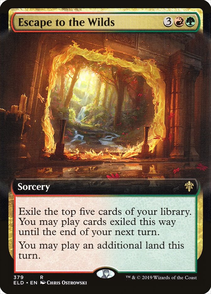 Escape to the Wilds (Extended) [Throne of Eldraine] | Devastation Store