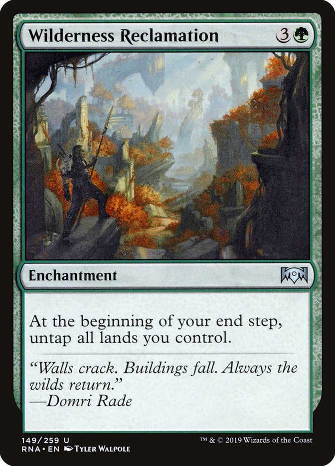 Wilderness Reclamation [Ravnica Allegiance] | Devastation Store