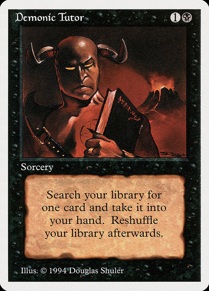 Demonic Tutor [Summer Magic / Edgar] | Devastation Store