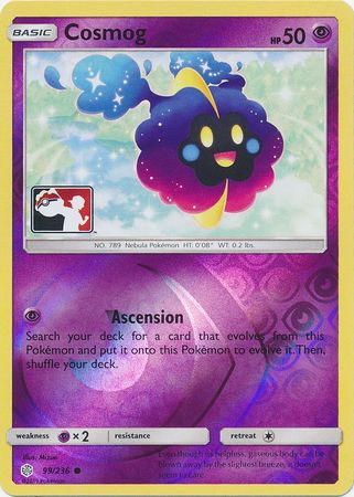 Cosmog (99/236) (Pokemon Club Special Print) [Sun & Moon: Cosmic Eclipse] | Devastation Store