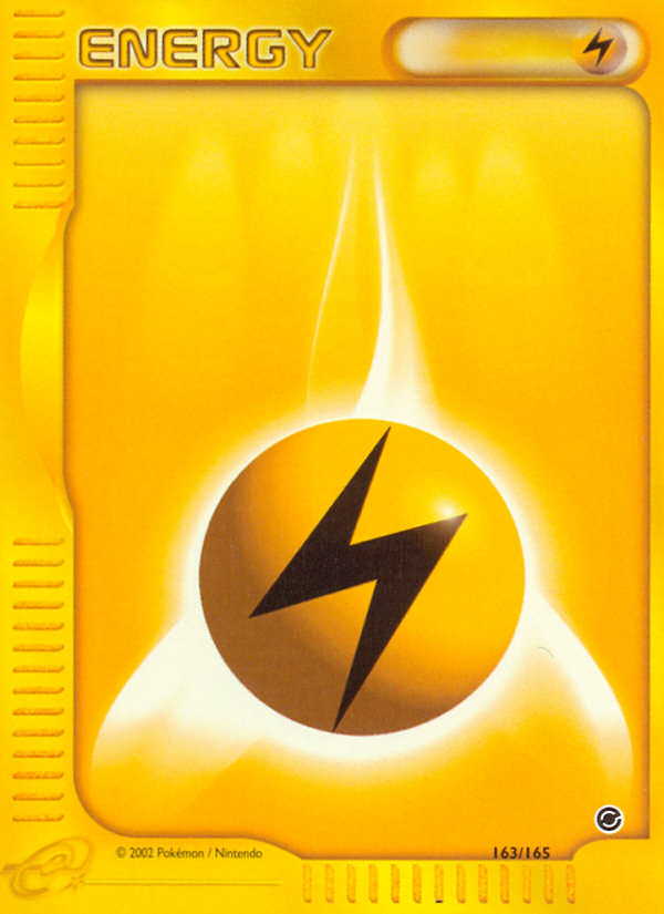 Lightning Energy (163/165) [Expedition: Base Set] | Devastation Store