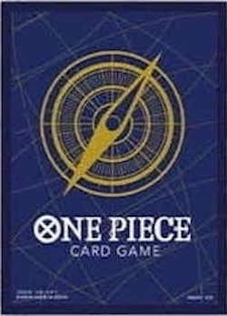 Bandai: 70ct Card Sleeves - One Piece Card Back (Blue) | Devastation Store