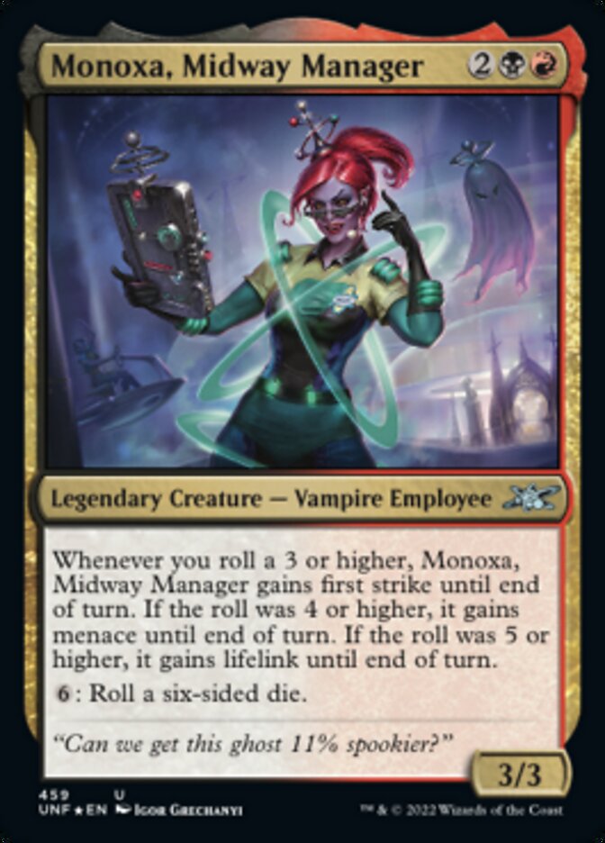 Monoxa, Midway Manager (Galaxy Foil) [Unfinity] | Devastation Store