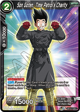 Son Goten, Time Patrol's Charity (Common) [BT13-129] | Devastation Store