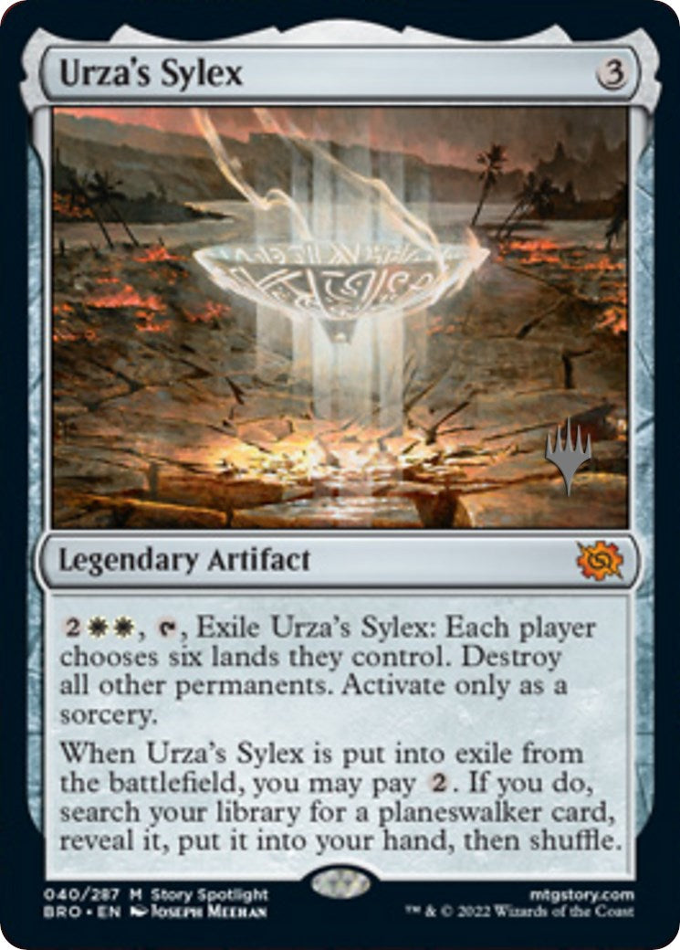 Urza's Sylex (Promo Pack) [The Brothers' War Promos] | Devastation Store