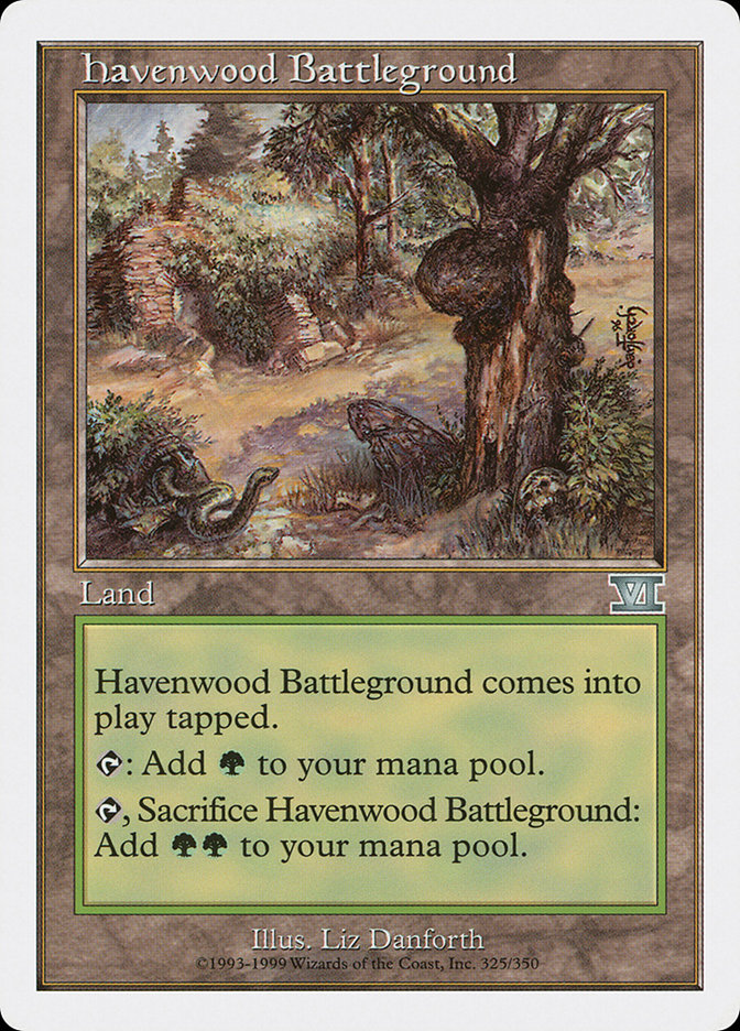 Havenwood Battleground [Classic Sixth Edition] | Devastation Store