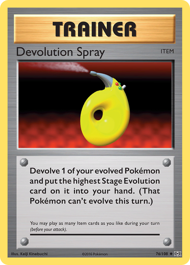 Devolution Spray (76/108) [XY: Evolutions] | Devastation Store