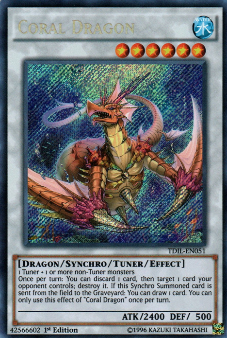 Coral Dragon [TDIL-EN051] Secret Rare | Devastation Store