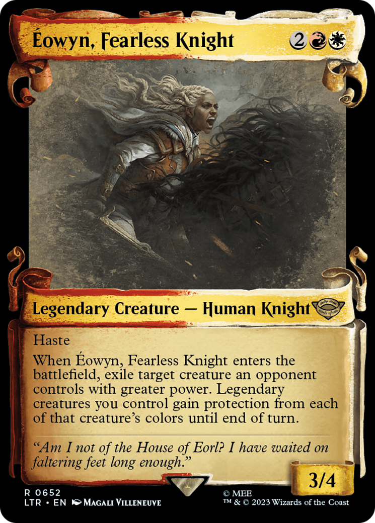 Eowyn, Fearless Knight [The Lord of the Rings: Tales of Middle-Earth Showcase Scrolls] | Devastation Store