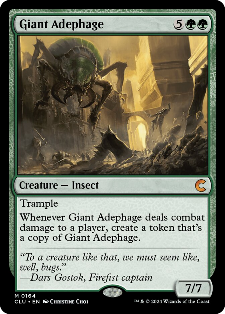 Giant Adephage [Ravnica: Clue Edition] | Devastation Store