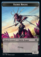 Faerie Rogue // Monk Double-sided Token [Double Masters 2022 Tokens] | Devastation Store