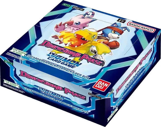 Dimensional Phase Booster Box  (BT11) Digimon Card Game | Devastation Store