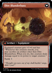 Dire Flail (Extended Art) [The Lost Caverns of Ixalan] | Devastation Store