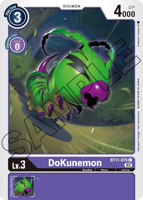 DoKunemon [BT11-075] [Dimensional Phase] | Devastation Store