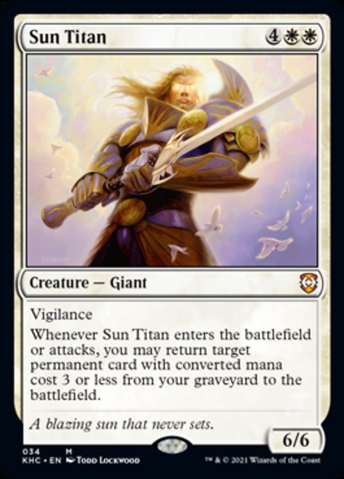 Sun Titan [Kaldheim Commander] | Devastation Store