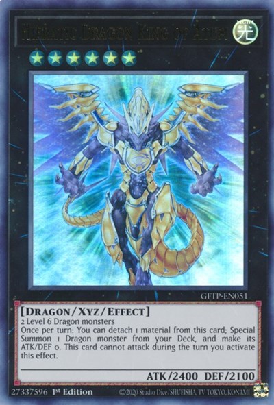 Hieratic Dragon King of Atum [GFTP-EN051] Ultra Rare | Devastation Store