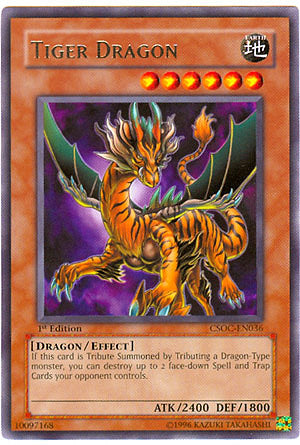 Tiger Dragon [CSOC-EN036] Rare | Devastation Store