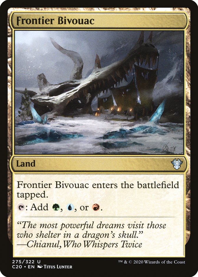 Frontier Bivouac [Commander 2020] | Devastation Store