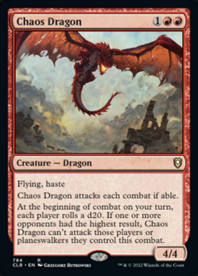 Chaos Dragon [Commander Legends: Battle for Baldur's Gate] | Devastation Store