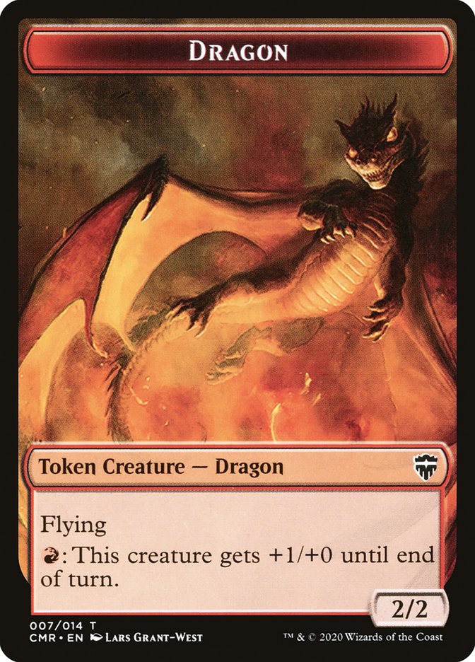 Dragon Token [Commander Legends Tokens] | Devastation Store