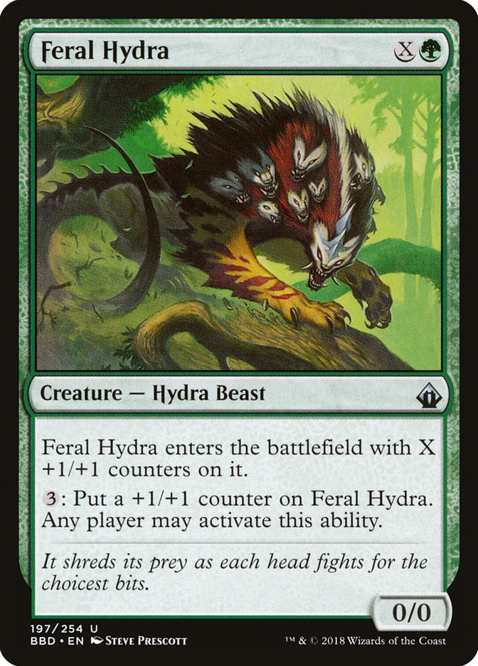 Feral Hydra [Battlebond] - Devastation Store | Devastation Store