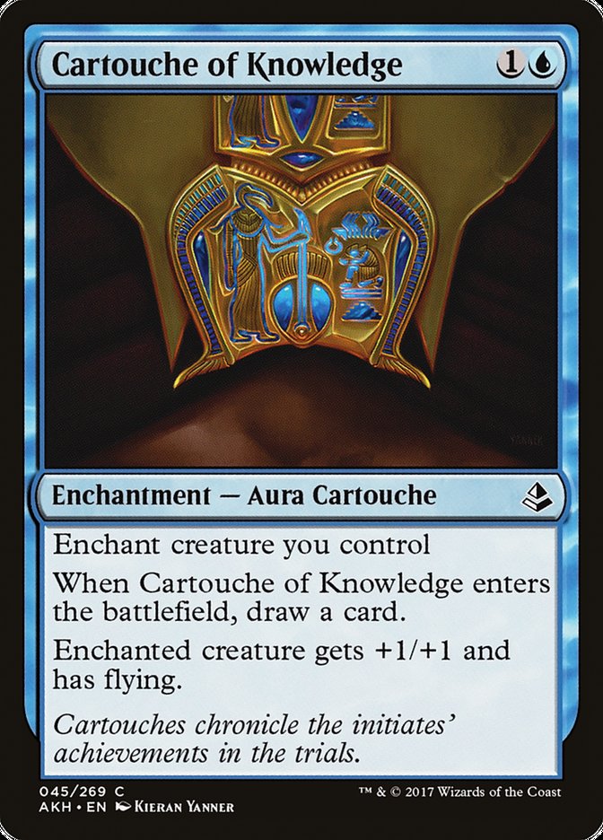 Cartouche of Knowledge [Amonkhet] | Devastation Store