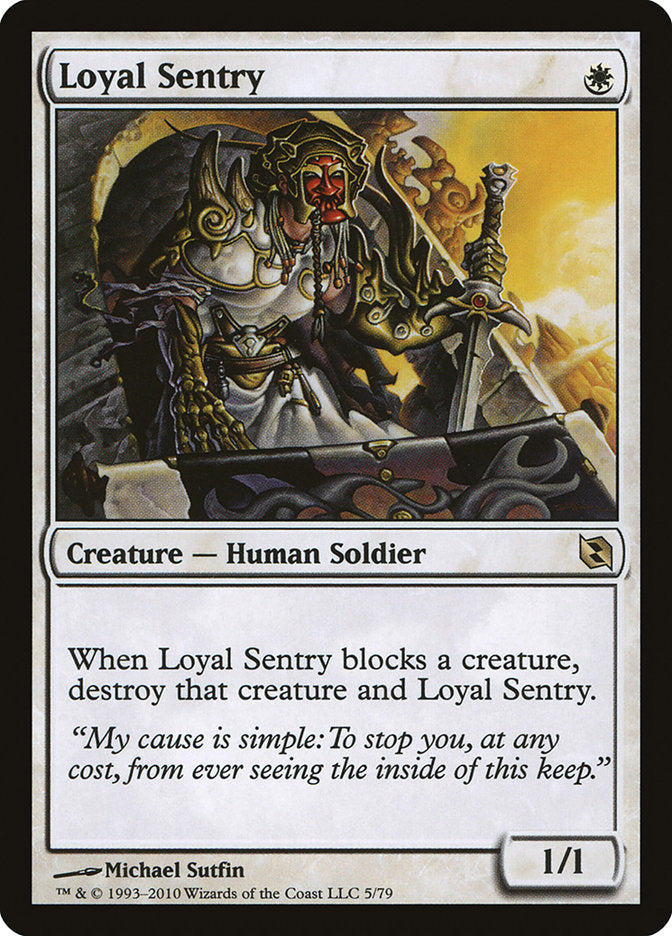 Loyal Sentry [Duel Decks: Elspeth vs. Tezzeret] - Devastation Store | Devastation Store