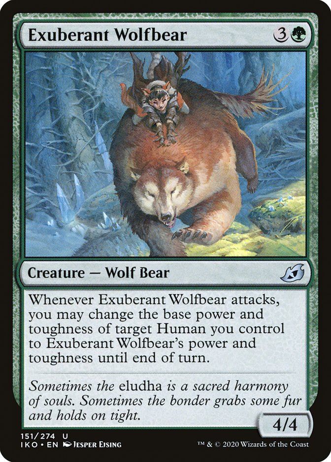 Exuberant Wolfbear [Ikoria: Lair of Behemoths] | Devastation Store