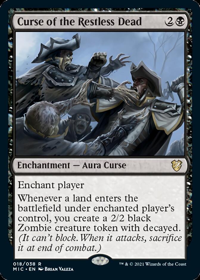 Curse of the Restless Dead [Innistrad: Midnight Hunt Commander] | Devastation Store