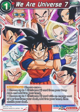 We Are Universe 7 [BT9-018] | Devastation Store