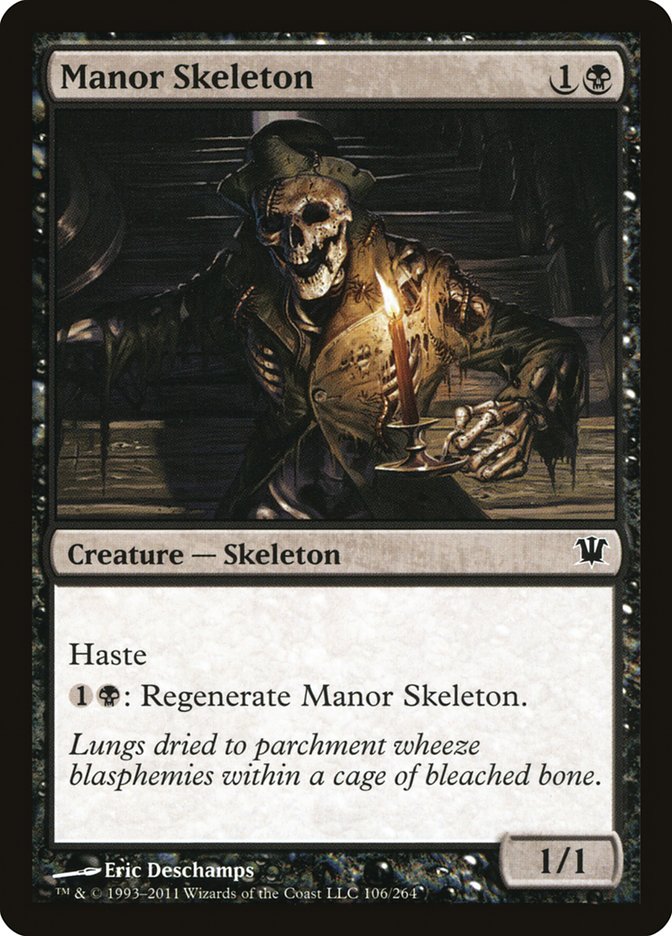 Manor Skeleton [Innistrad] | Devastation Store