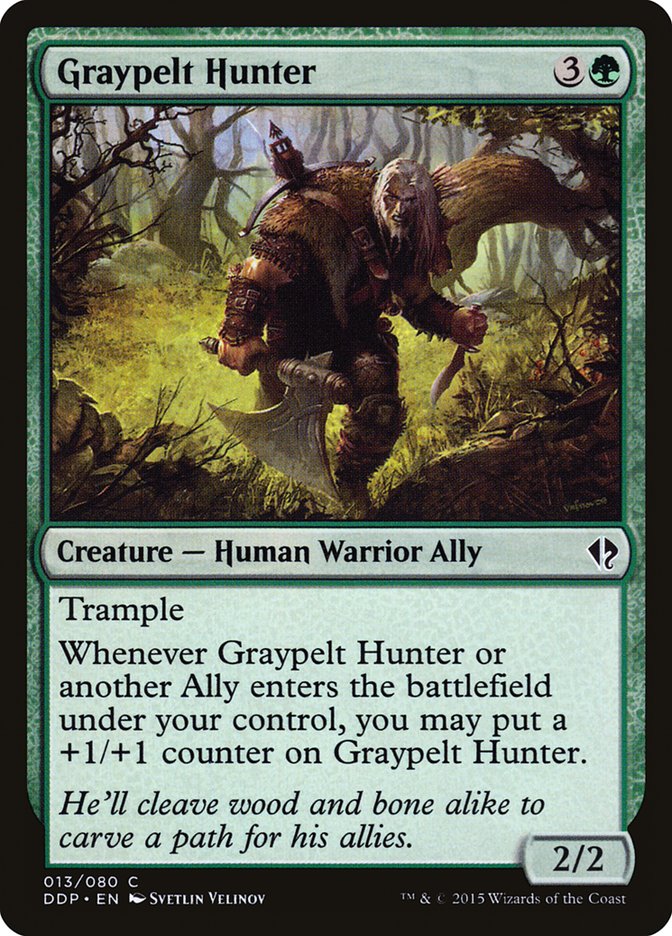 Graypelt Hunter [Duel Decks: Zendikar vs. Eldrazi] | Devastation Store