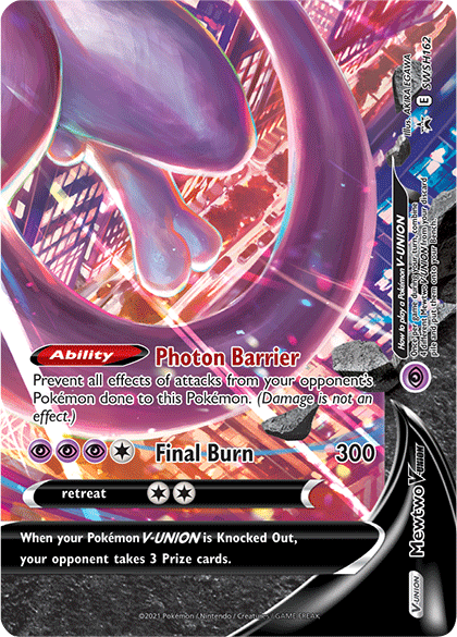 Mewtwo V-Union (SWSH162) [Sword & Shield: Black Star Promos] | Devastation Store